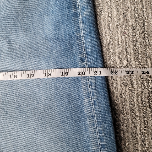 NWT Doen Laurent Wide Leg Ultra High Rise Jean, Size 31, Color Vilaine Wash - Picture 9 of 11